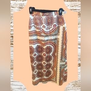 TopShop Satin Wrap Skirt